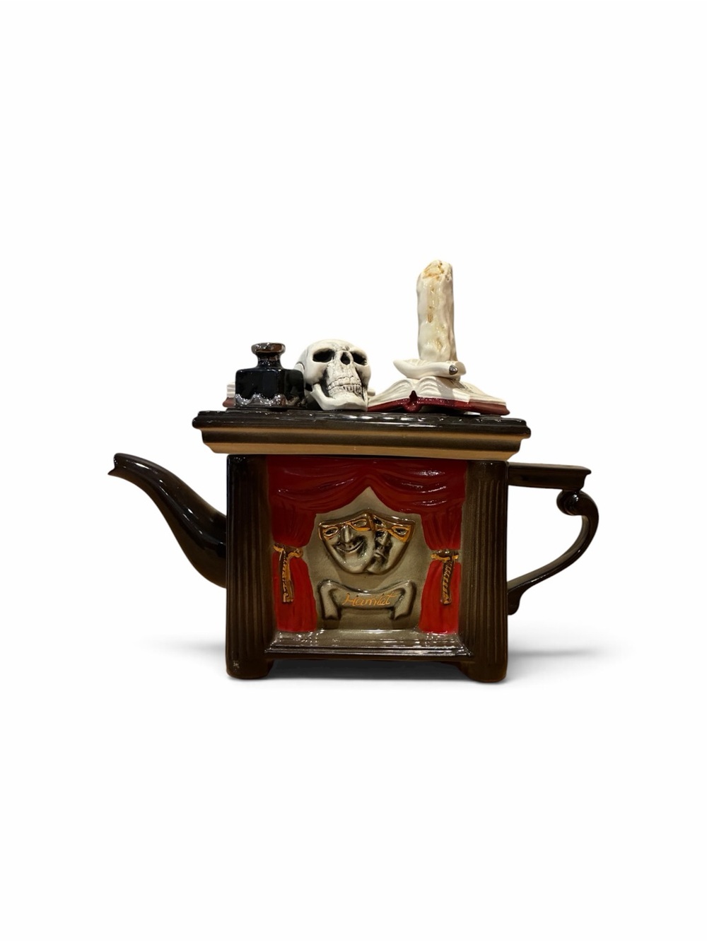 Vintage Gary Seymour "Hamlet" novelty teapot for Parrington designs Gothic